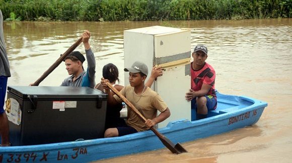 Lluvias intensas en el oriente y centro del país