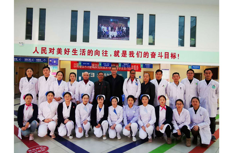 Brigada médica cubana en China para combatir el coronavirus