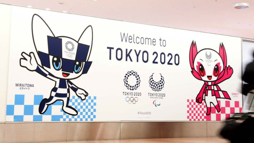 cartel de los Juegos Olímpicos de Tokio