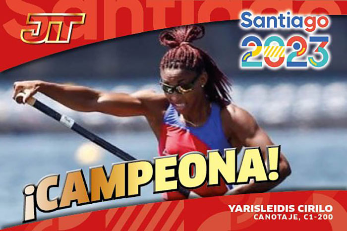 Canoísta Yarisleidis Cirilo ganó medalla de oro