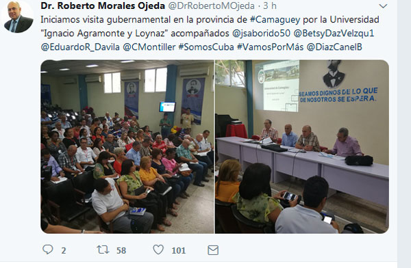 Recorre primer vicepresidente cubano áreas agropecuarias de Camagüey