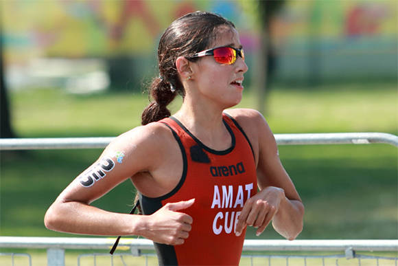 triatleta cubana, Leslie Amat triatleta cubana, Leslie Amat