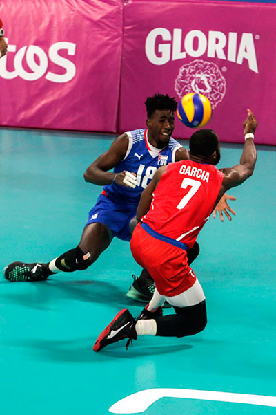  Apoyo a la selección masculina cubana de voleibol