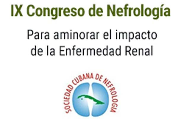 Banner alegórico al Congreso de Nefrología