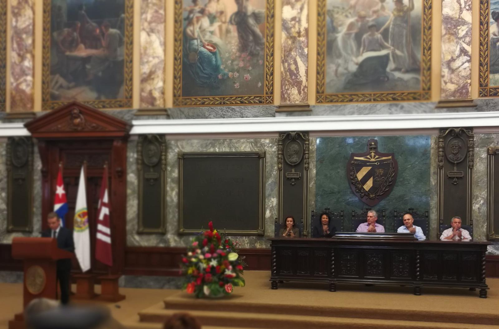 Aula Magna de la Universidad de La Habana