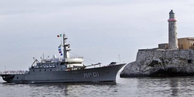 Buque multipropósito ARM Huasteco, de la Armada de México
