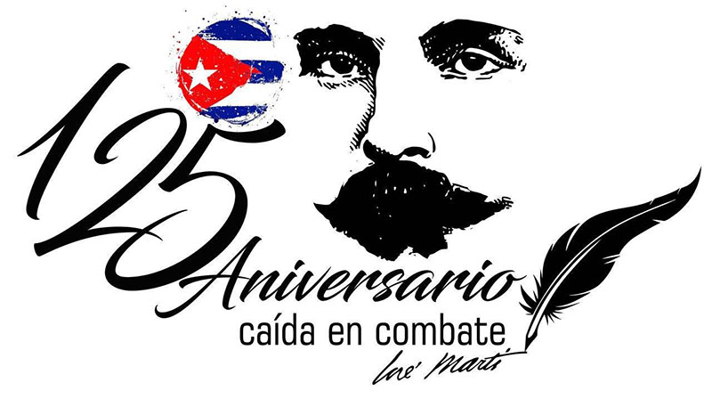 Tributo de todos a José Martí, a 125 años de su caída en combate