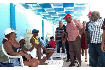 El primer vicepresidente de Cuba, Salvador Valdés