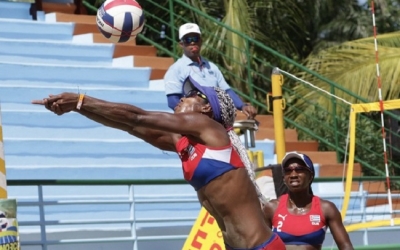 La dupla de Cuba de Yanileydis Sánchez y Lidiannys Echevarría 