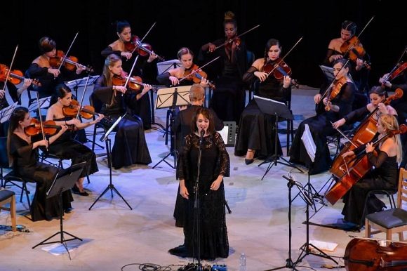 El concierto de la cantautora italiana Carmen Consoli fue uno de los platos fuertes