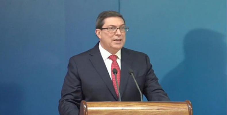  ministro de Relaciones Exteriores de Cuba, Bruno Rodríguez Parrilla