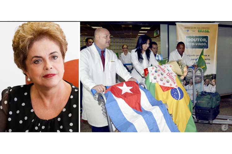 Condenan en Brasil campaña para desfigurar solidaridad médica de Cuba