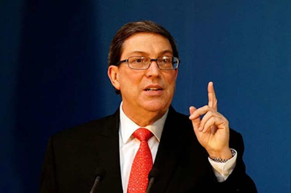 ministro de Relaciones Exteriores de Cuba, Bruno Rodríguez