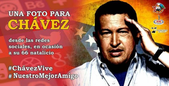 Homenaje a Chávez
