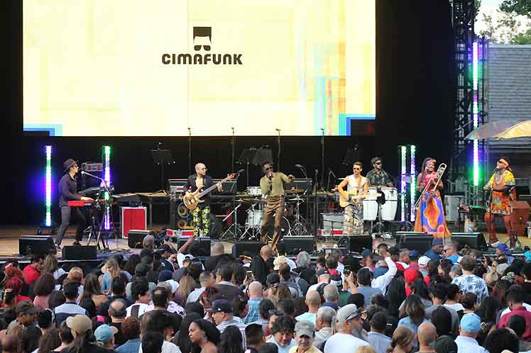 Cimafunk en Central Park