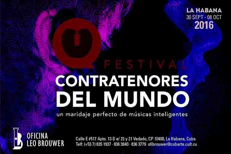 Festival de Contratenores: una novedad en La Habana