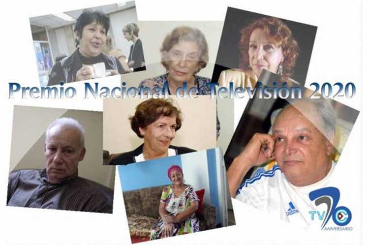 Artistas de la radio y la TV cubanas