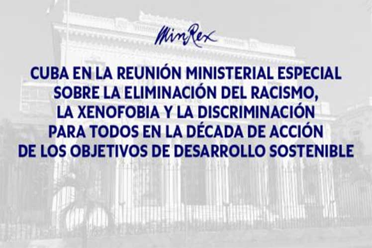 Cuba participa en reunión internacional sobre temas de discriminación