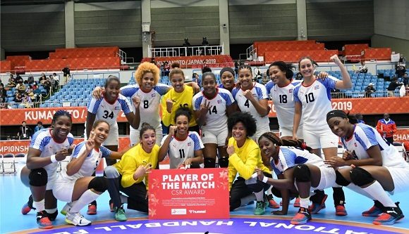 Cuba cierra con victoria su participación en el mundial femenino de balonmano