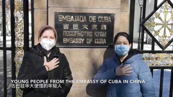 cubanos residentes en China 