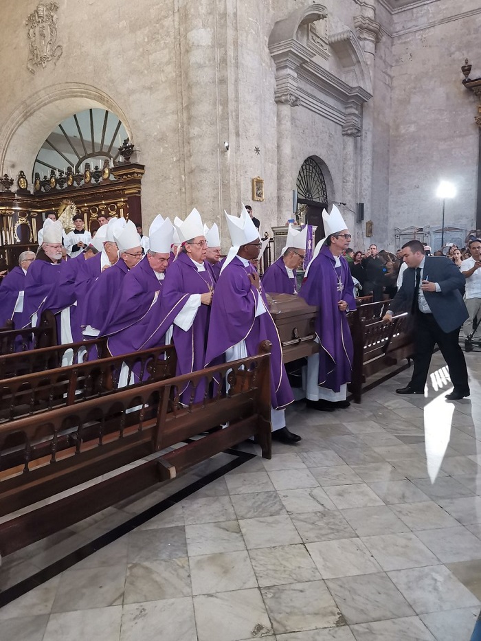 Despiden en la Catedral de La Habana al Cardenal Jaime Ortega Alamino