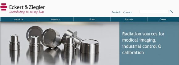 empresa alemana Isotrak USA Eckert & Ziegler Reference & Calibration