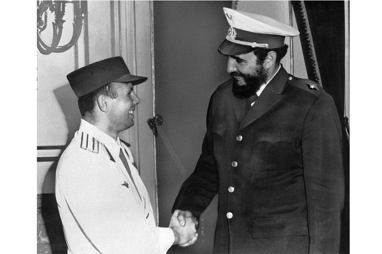 Yuri Gagarin, la cosmonáutica y Cuba