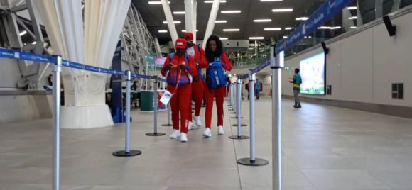 Delegación cubana llega a Santiago de Chile