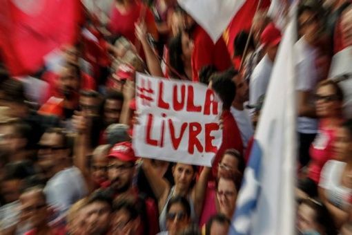 Mensaje por la liberación del expresidente brasileño, Luiz Inácio Lula da Silva