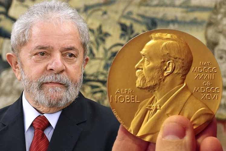 Aceptada oficialmente candidatura de Lula al Premio Nobel de la Paz