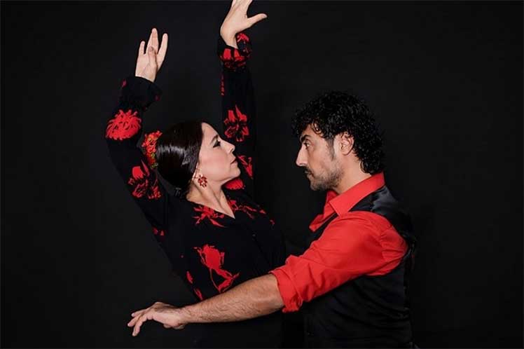 Bailadores de flamenco