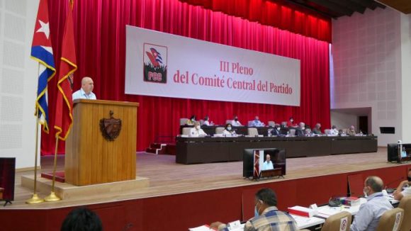 Morales Ojeda abrió el Pleno del CCPCC. 