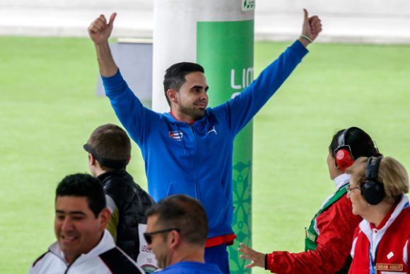 Jorge Félix Álvarez llega a Tokio para culminar un ciclo olímpico en ascenso. Foto: Roberto Morejón / Jit