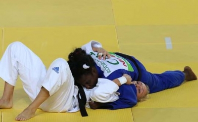 Judoca campeona paralímpica regresó a los tatamis 