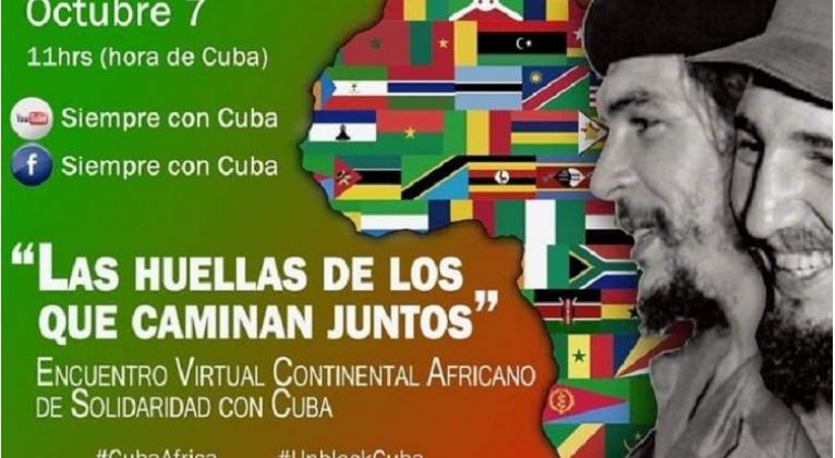 Convocan a Encuentro Virtual Continental Africano de Solidaridad con Cuba