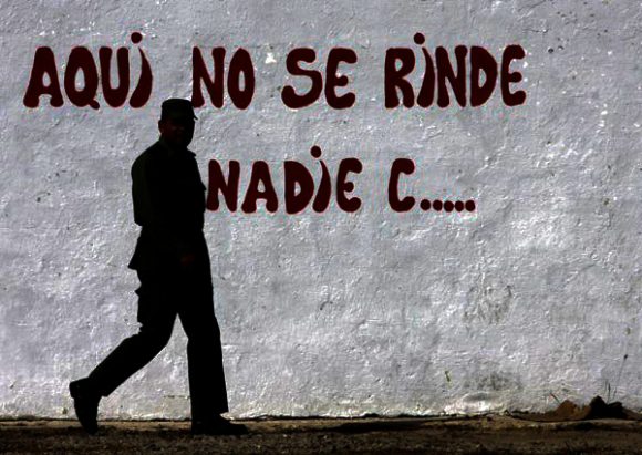 ¡Aquí no se rinde nadie! Foto: Ismael Francisco.