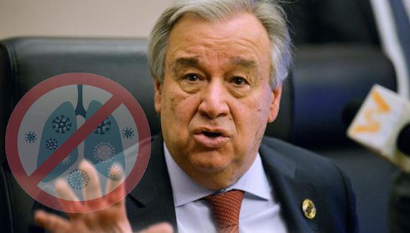 Guterres aseguró que la contención del nuevo coronavirus es posible, pero la ventana de oportunidades se está estrechando. Foto: ONU. Guterres aseguró que la contención del nuevo coronavirus es posible, pero la ventana de oportunidades se está estrechando. Foto: ONU.