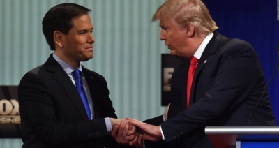 Marco Rubio y Donald Trump