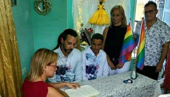 Primera boda gay en Granma, Cuba