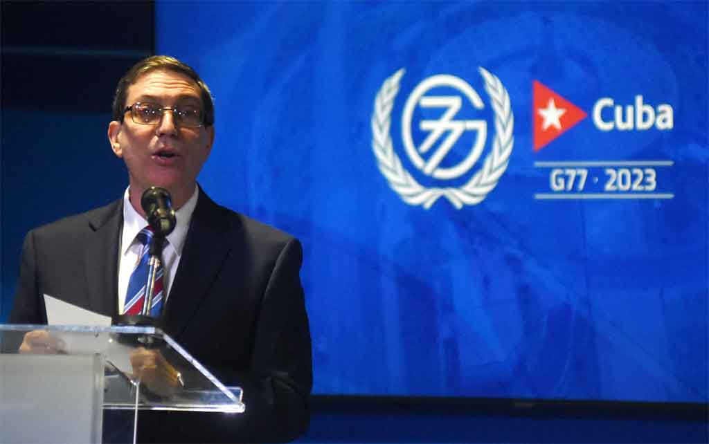canciller de Cuba, Bruno Rodríguez Parrilla