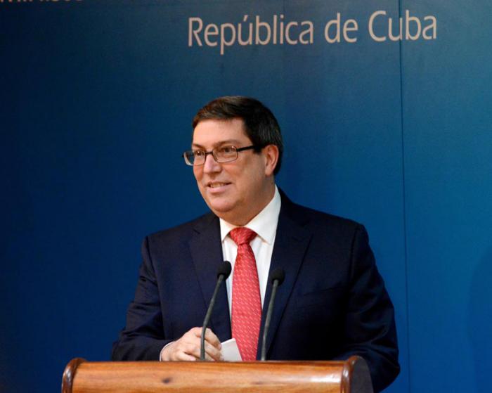 Ministro de Relaciones Exteriores de Cuba, Bruno Rodríguez