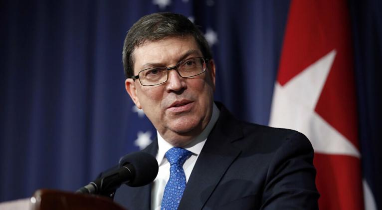 ministro de Relaciones Exteriores de Cuba, Bruno Rodríguez Parrilla