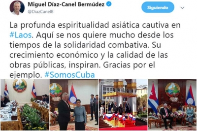 Presidente cubano: Laos inspira 