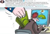 Díaz-Canel insta a exponer verdades de Cuba en redes sociales