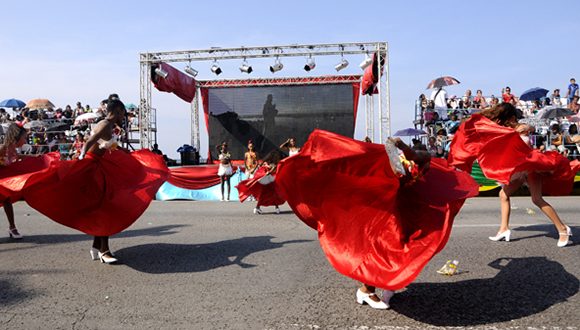 Carnaval Infantil de La Habana. Foto: Jorge Luis Sánchez Rivera.