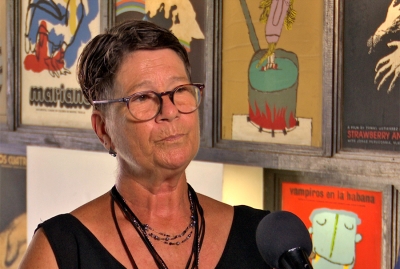 Sara Vega, especialista de la Cinemateca de Cuba Sara Vega, especialista de la Cinemateca de Cuba