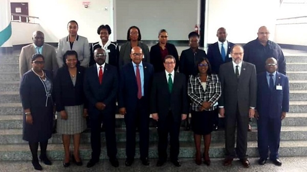  ministros de Relaciones Exteriores de la Comunidad del Caribe (CARICOM) 