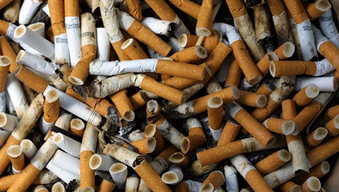 No a las colillas de cigarros, contaminantes para el medioambiente