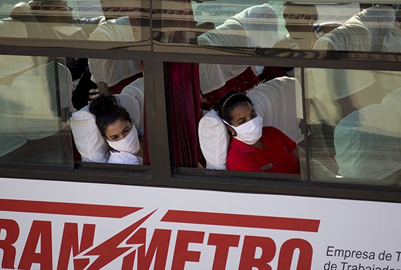 El servicio de transporte público cuando se restablezca completamente tendrá niveles de satisfacción de la demanda similares a los que presentaba antes de la COVID-19. Foto: Ismael Francisco/ Cubadebate.