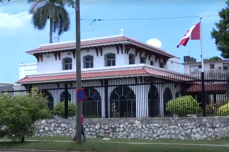 embajada de Canadá en La Habana